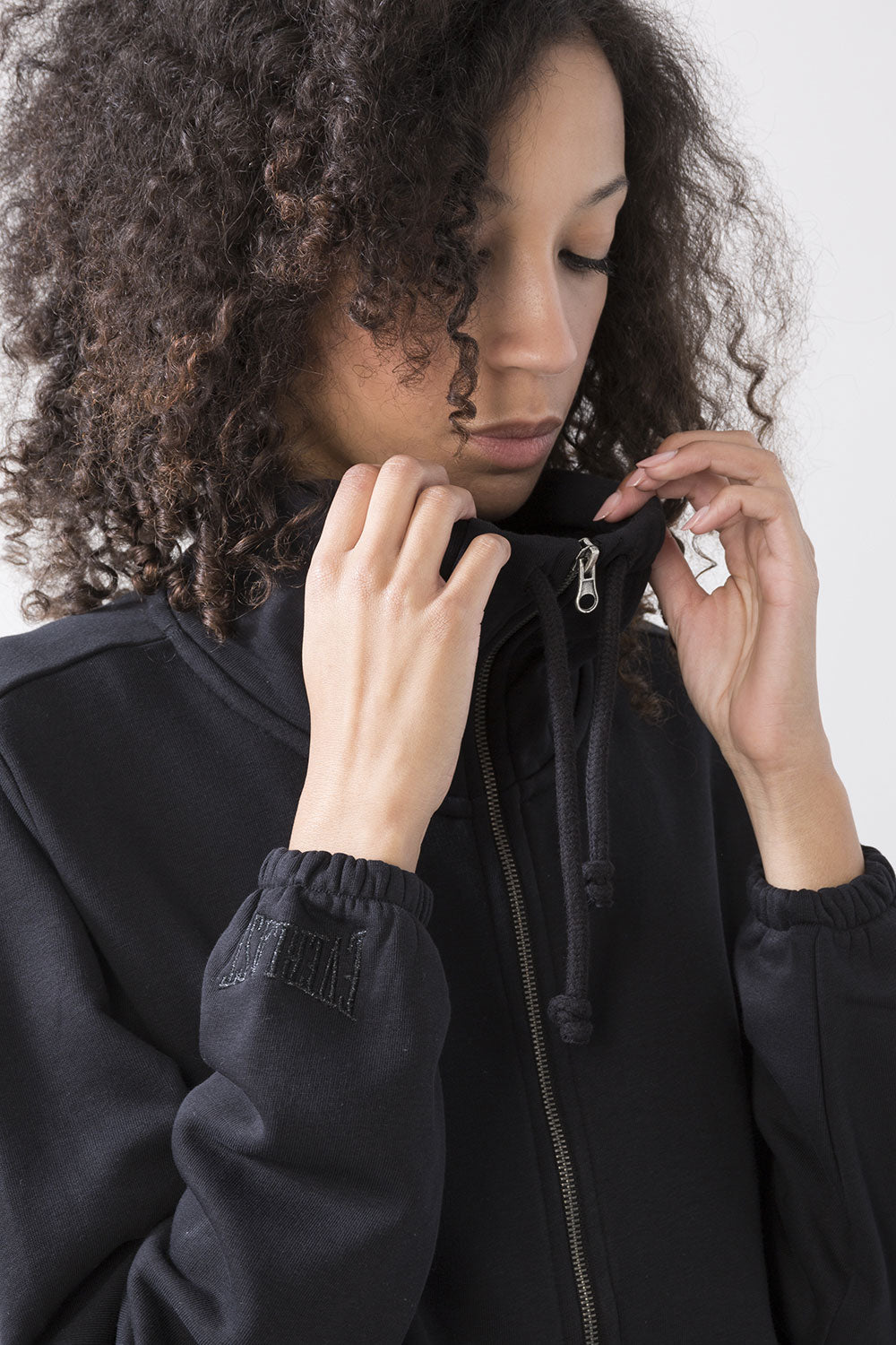 HIGH NECK FLEECE JACKET