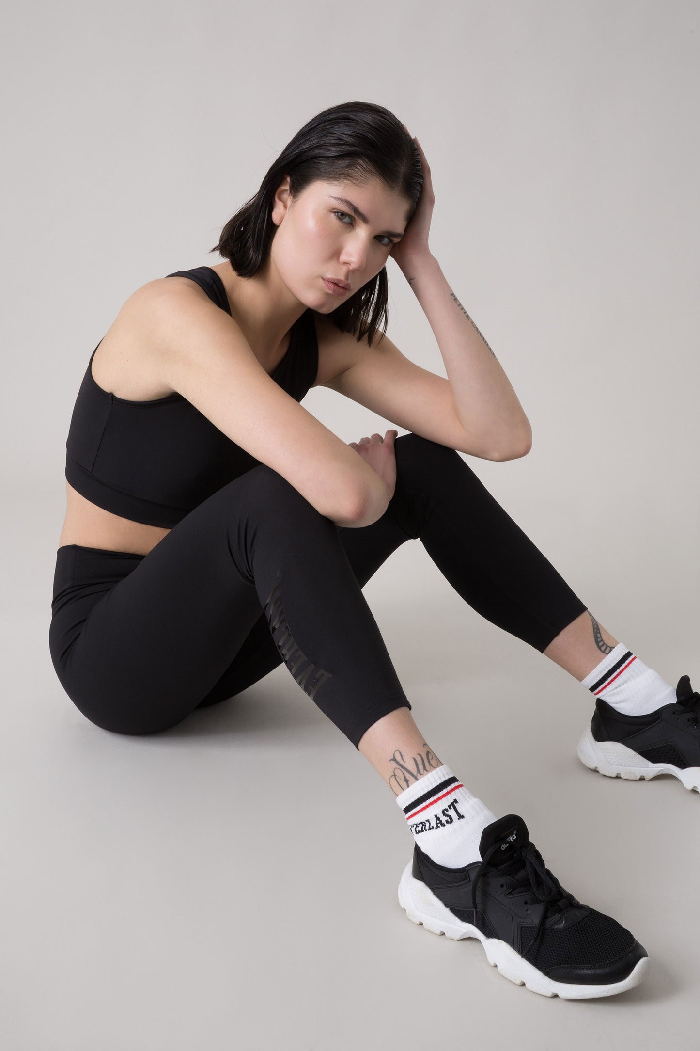 LEGGINGS SPORTIVI IN MICROFIBRA