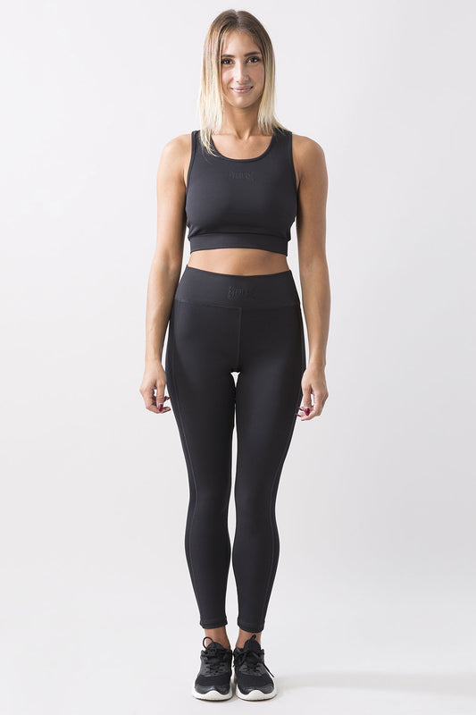 MINIMAL BOXING MICROFIBER LEGGINGS
