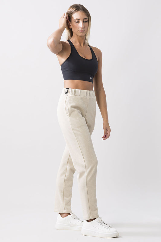 SPORT CHIC LUREX FLEECE PANTS