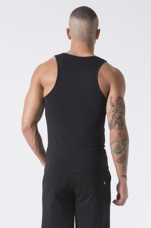 RACERBACK TANK TOP IN STRETCH JERSEY