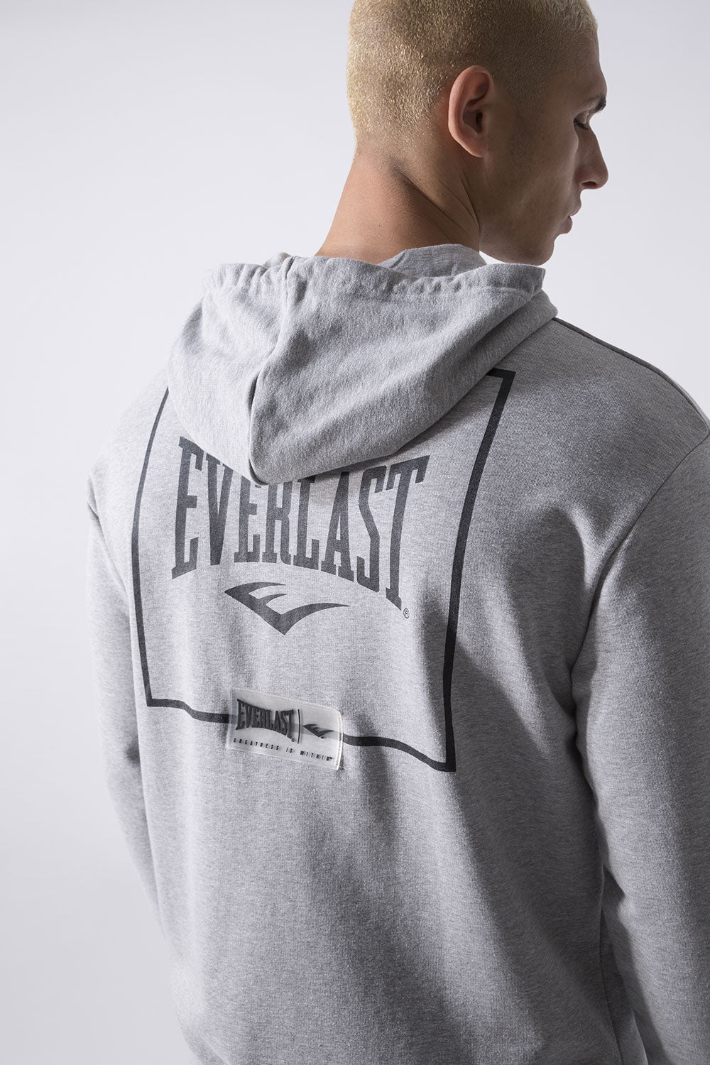 ICONIC GIACCA FULL ZIP CON CAPPUCCIO