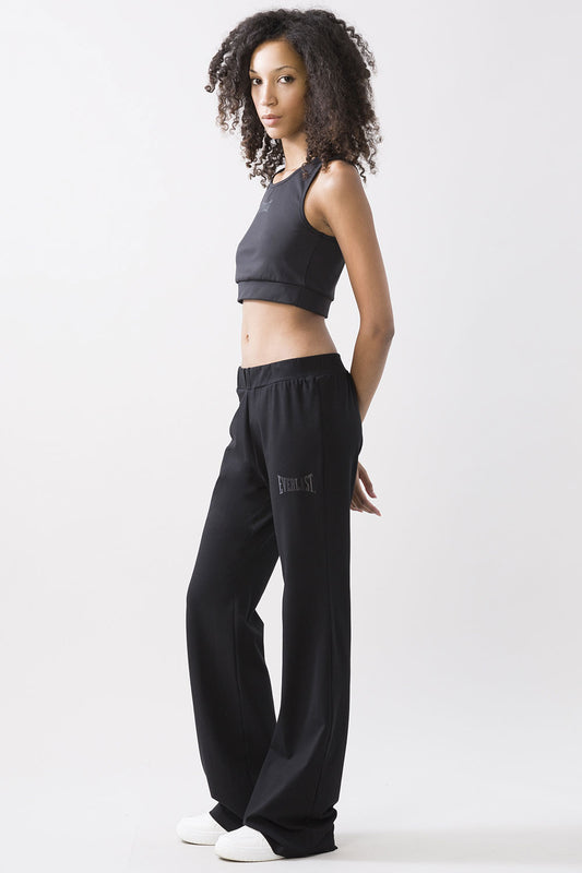 BASIC PANTA-PALAZZO IN JERSEY STRETCH