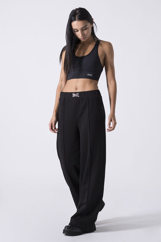 SPORTSWEAR PANTALONE PALAZZO IN FELPA