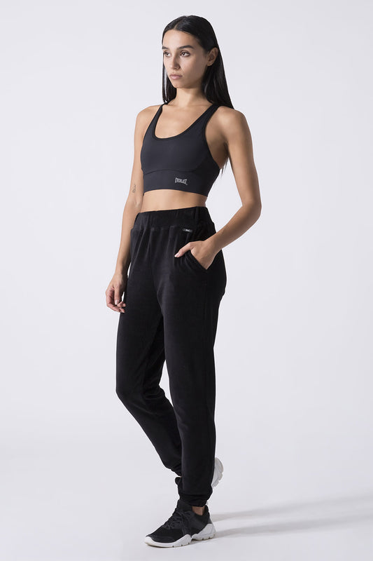SPORTSWEAR PANTALONE IN VELLUTO A COSTE