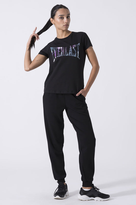 SPORTSWEAR T-SHIRT WITH ALL-OVER PRINT LOGO