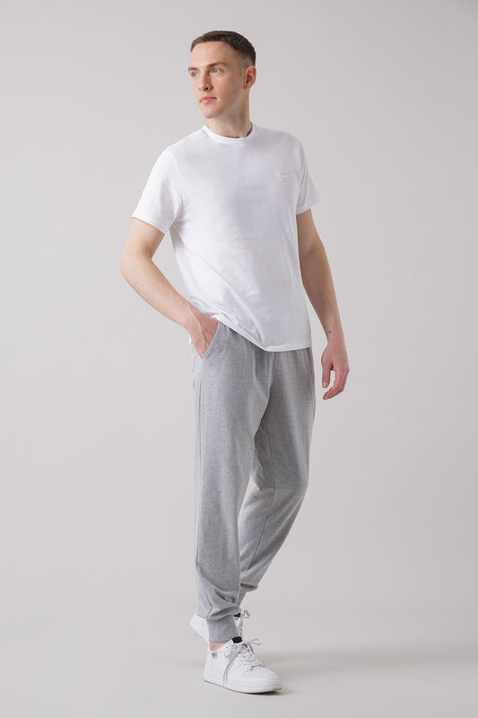 BASIC PANTALONE CON POLSINO AL FONDO