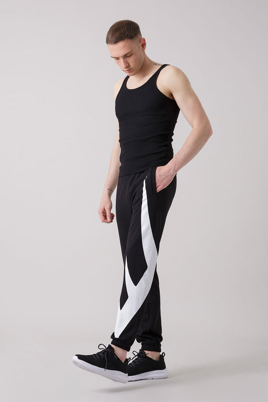 THE ICON PANTALONE CON ELASTICO AL FONDO