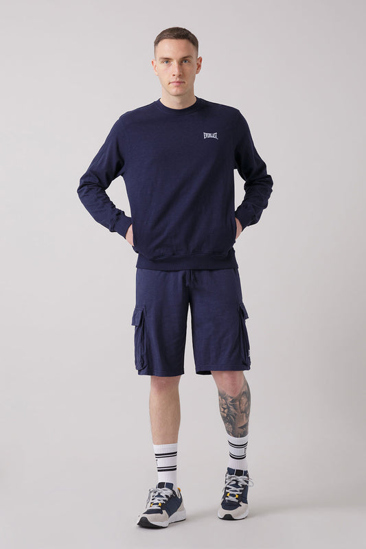 TREATMENT MAGLIA GIROCOLLO IN COTONE FIAMMATO