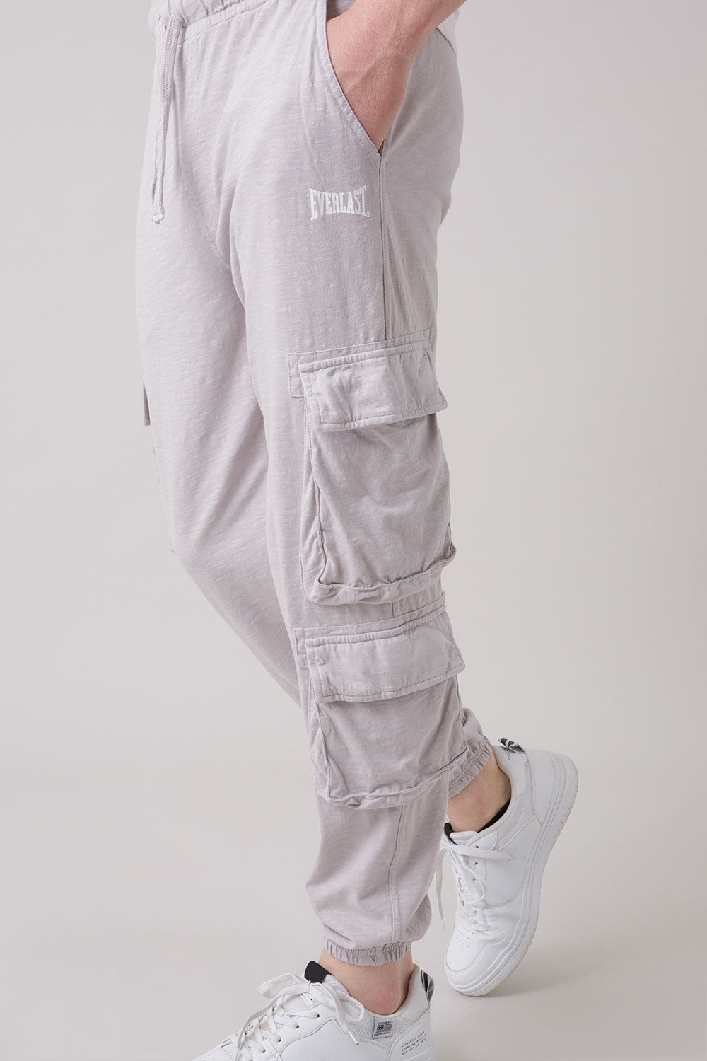 TREATMENT PANTALONE CARGO IN TESSUTO FIAMMATO