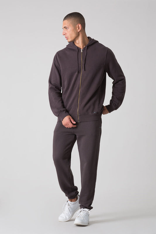 SUNFADED GIACCA FULL ZIP CON CAPPUCCIO