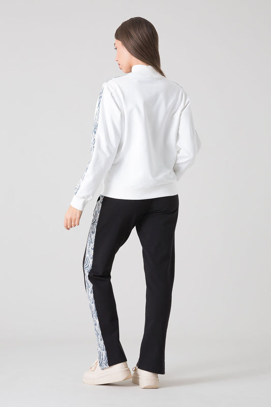 STAY WILD GIACCA FULL ZIP CON BANDE