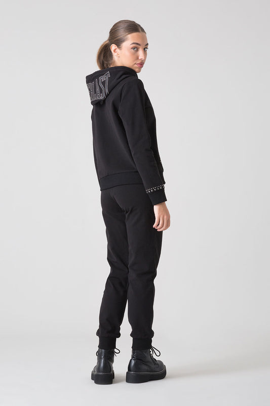 DARK ATTITUDE GIACCA FULL ZIP CON CAPPUCCIO