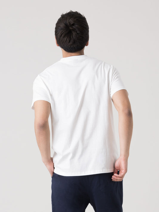 T-SHIRT UOMO EVERLAST SPORTSWEAR IN JERSEY LEGGERO CON LOGO FRONTALE DISCRETO