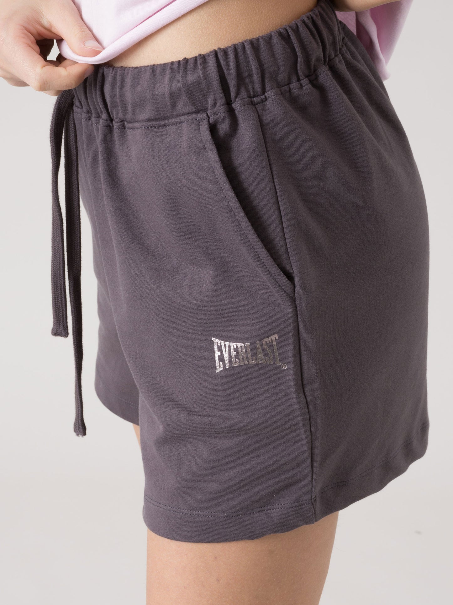 SHORTS DONNA EVERLAST IN LIGHT JERSEY CON COULISSE REGOLABILE E TASCHE