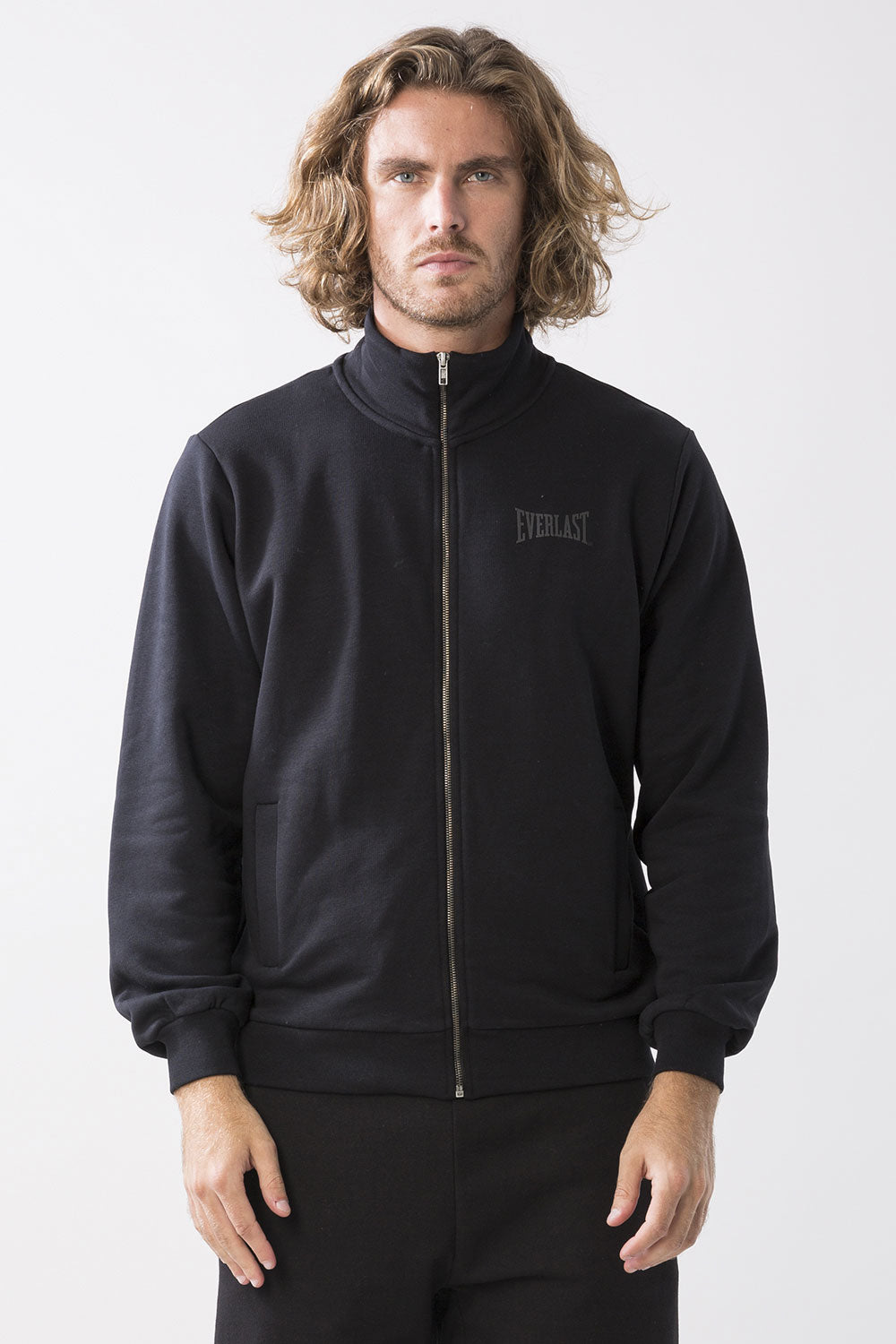 HIGH NECK FLEECE JACKET