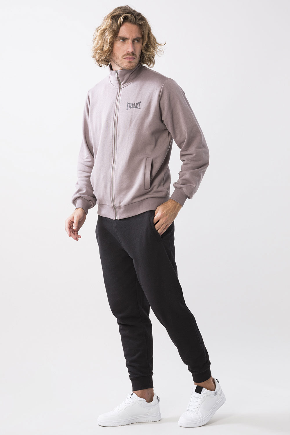 HIGH NECK FLEECE JACKET