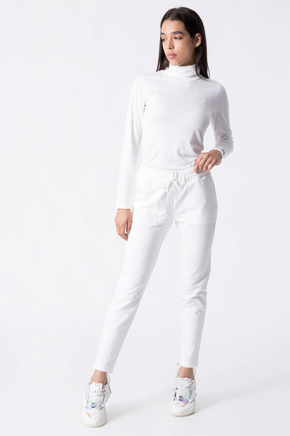 PANTALONE IN FELPA MODAL