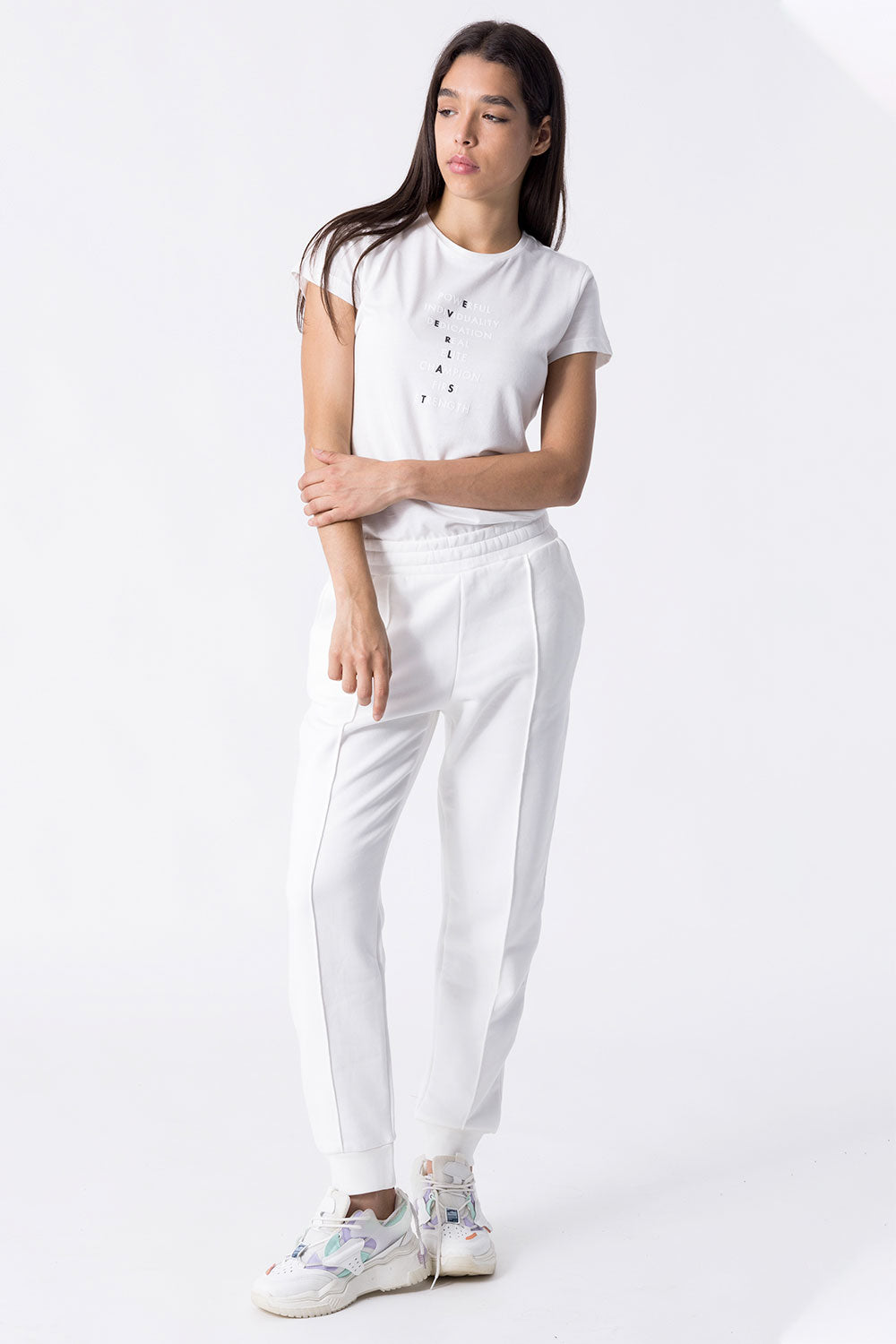 FLEECE PANTS WITH ELASTIC