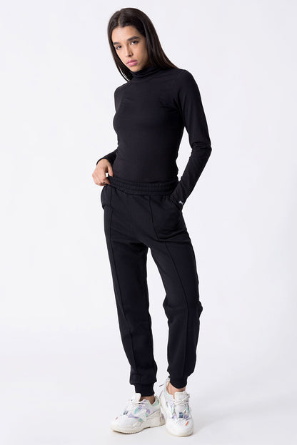 FLEECE PANTS WITH ELASTIC
