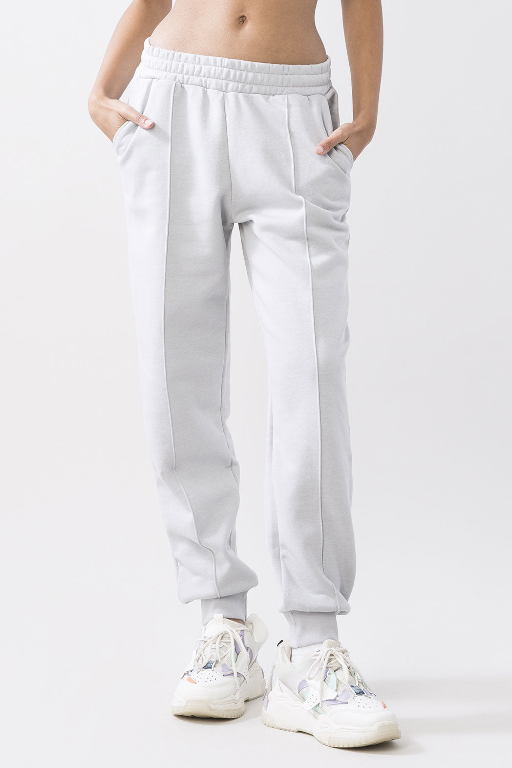 FLEECE PANTS WITH ELASTIC