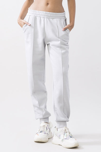 FLEECE PANTS WITH ELASTIC