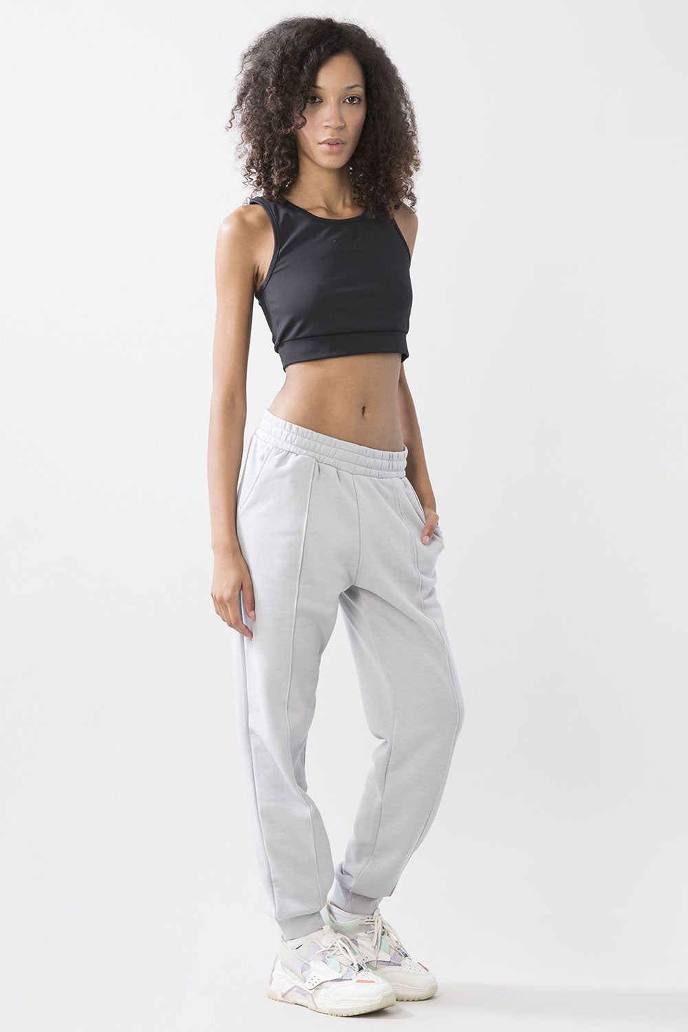 FLEECE PANTS WITH ELASTIC