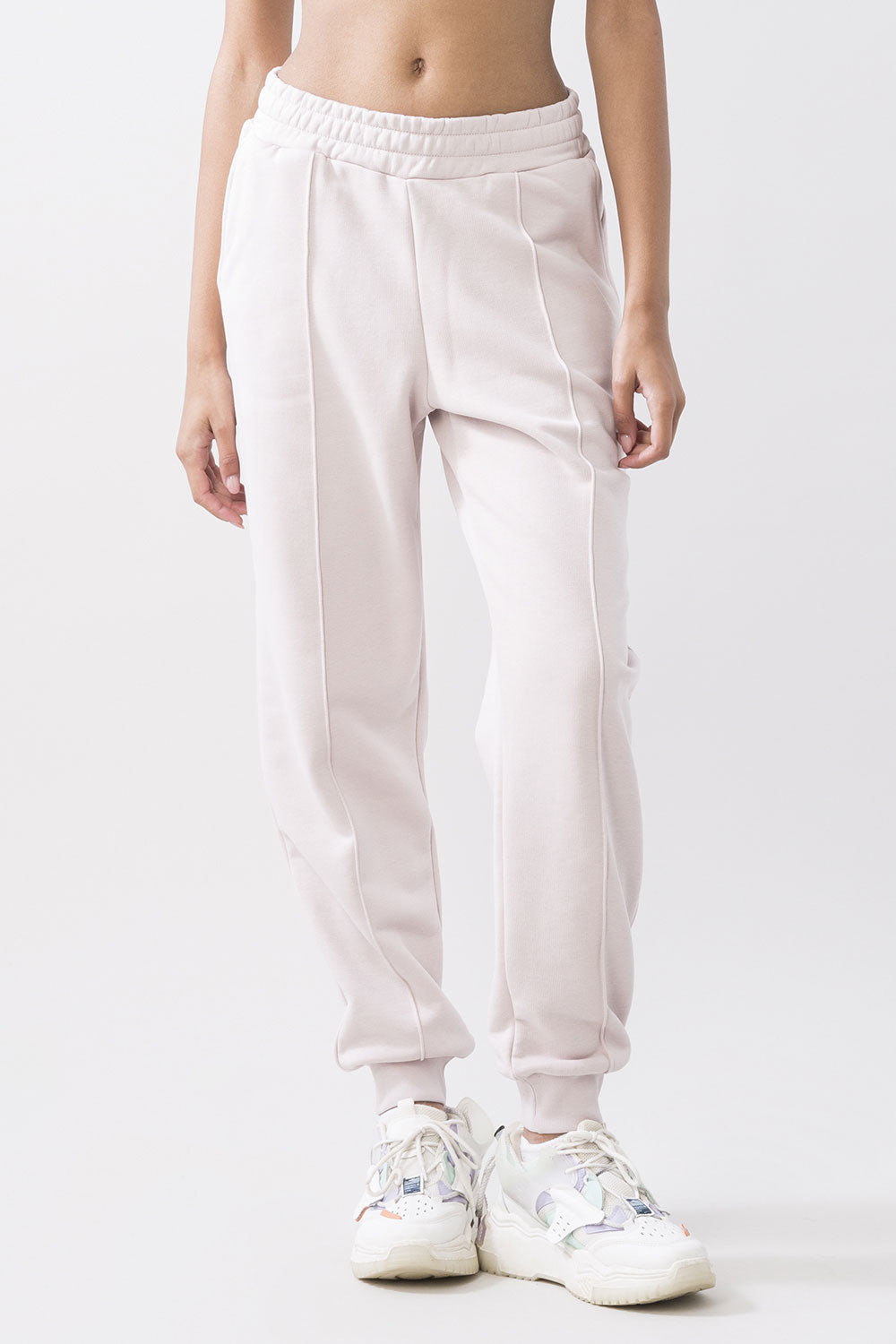 FLEECE PANTS WITH ELASTIC