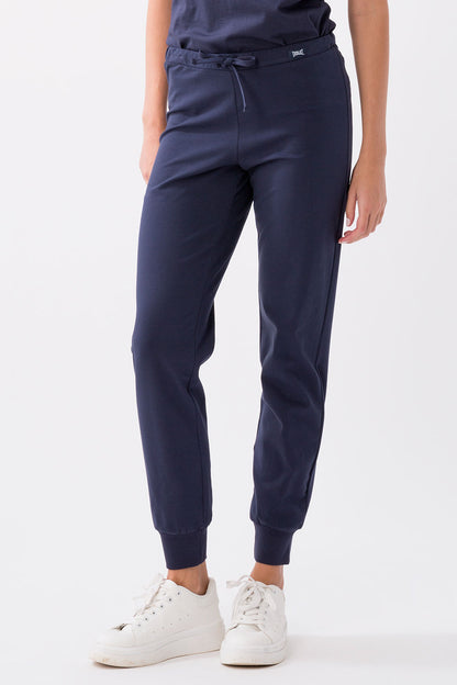 SPORTSWEAR TROUSERS WITH JERSEY STRETCH CUFF