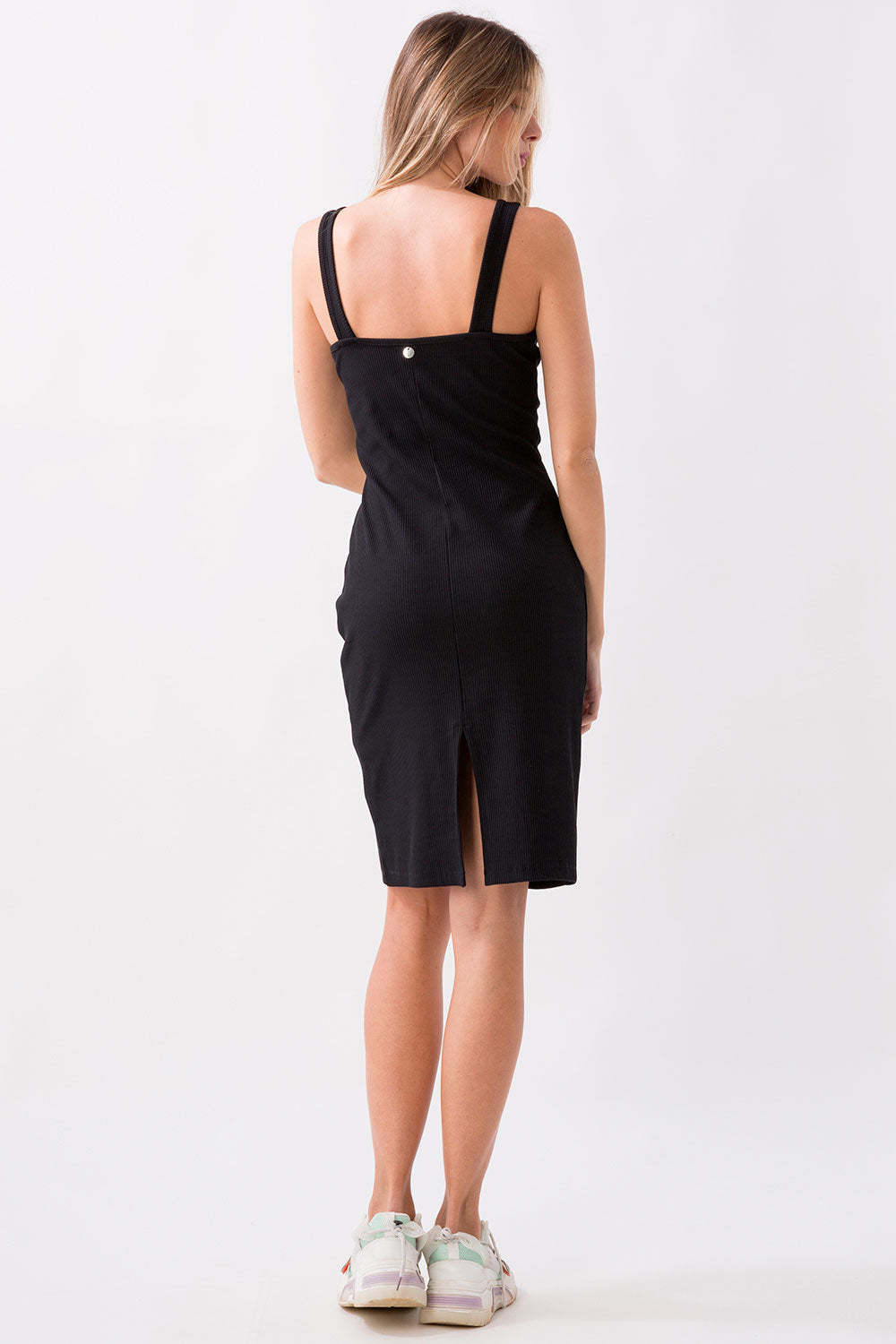 RIBBED STRETCH DRESS