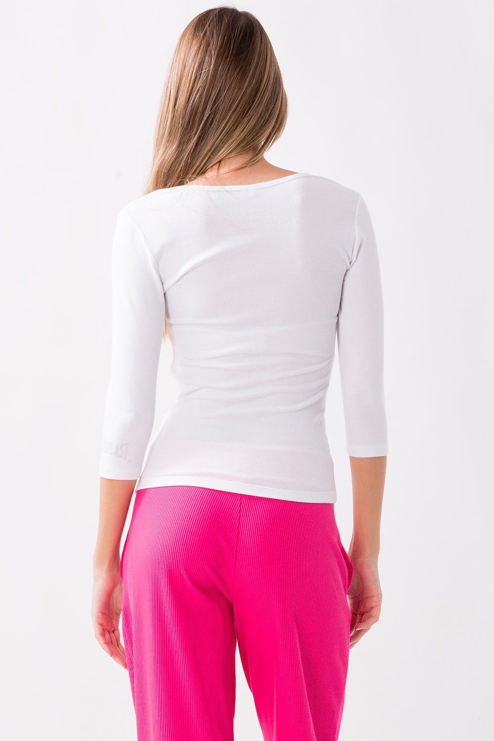 RIBBED STRETCH TOP DYNAMIC WOLRD
