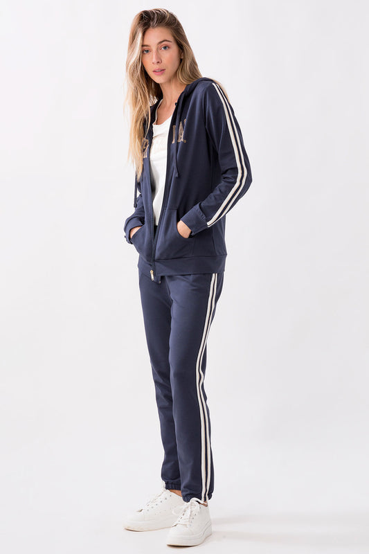 FLASHBACK TRACKSUIT IN STRETCH FLEECE