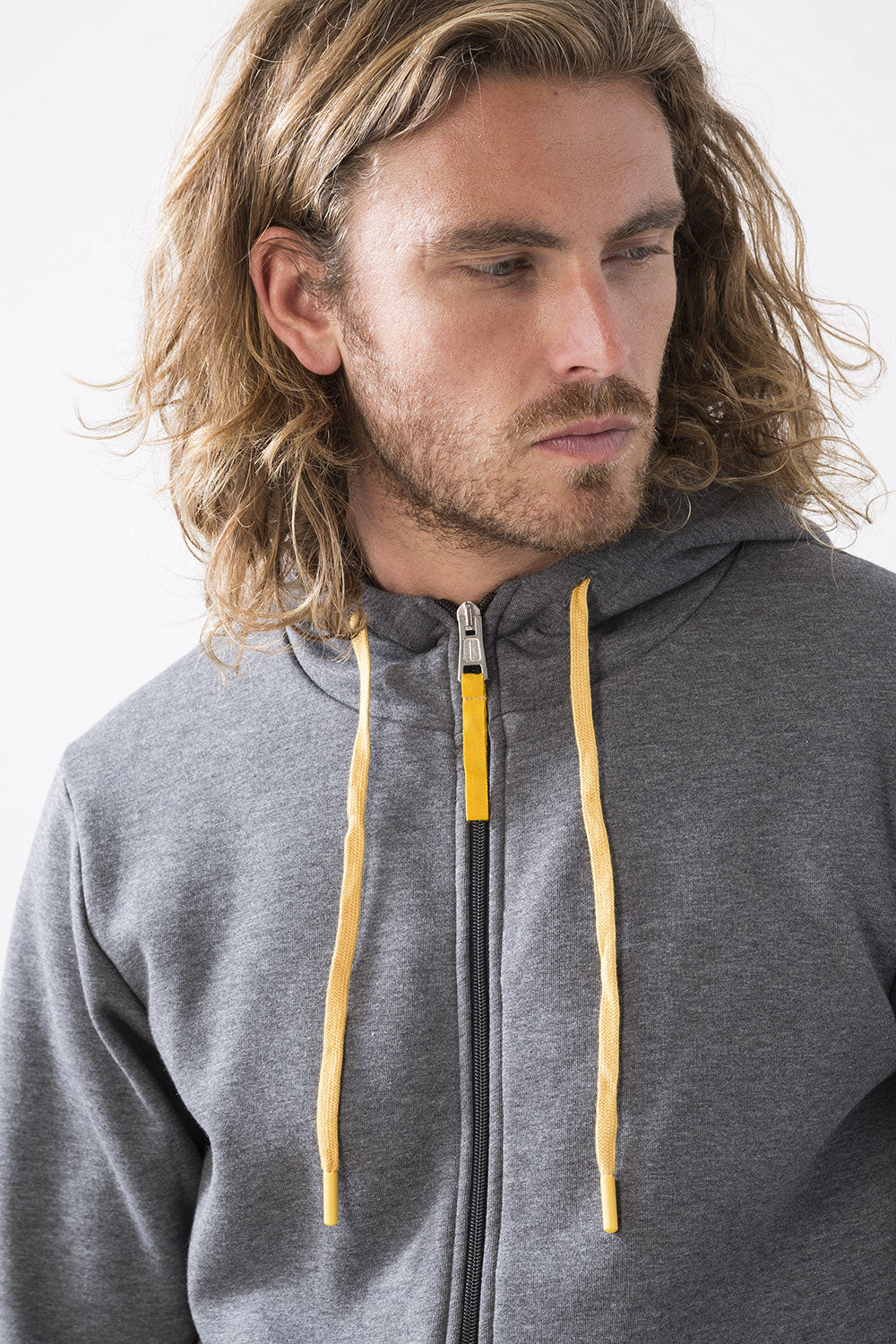 FELPA FULL ZIP CON CAPPUCCIO ALL DAY ACTIVE
