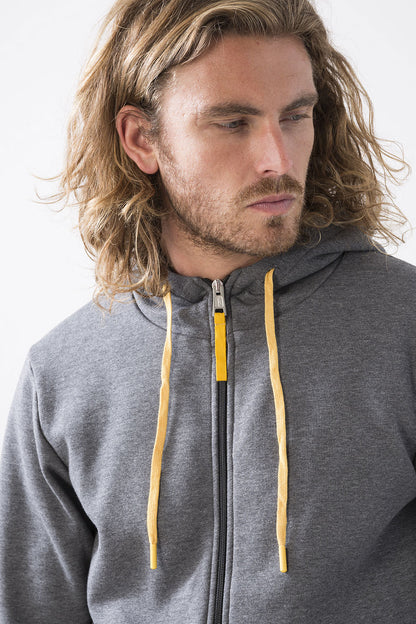 FELPA FULL ZIP CON CAPPUCCIO ALL DAY ACTIVE