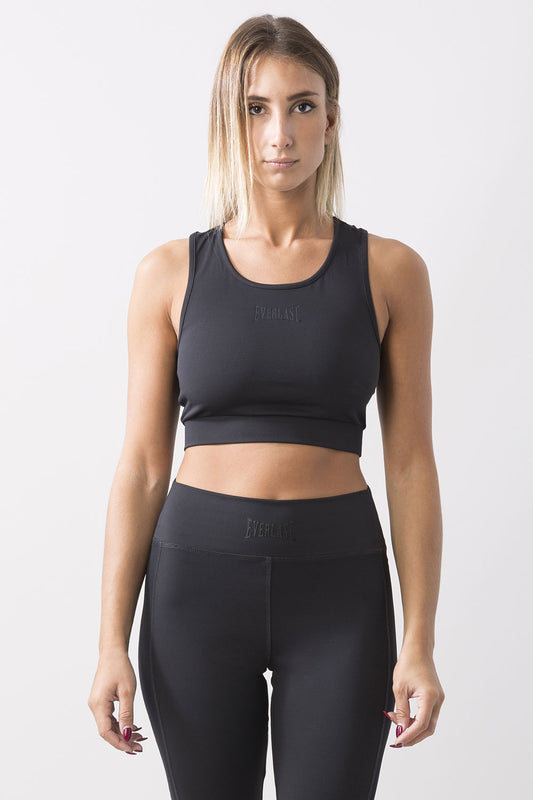 MINIMAL BOXING TOP IN MICROFIBER