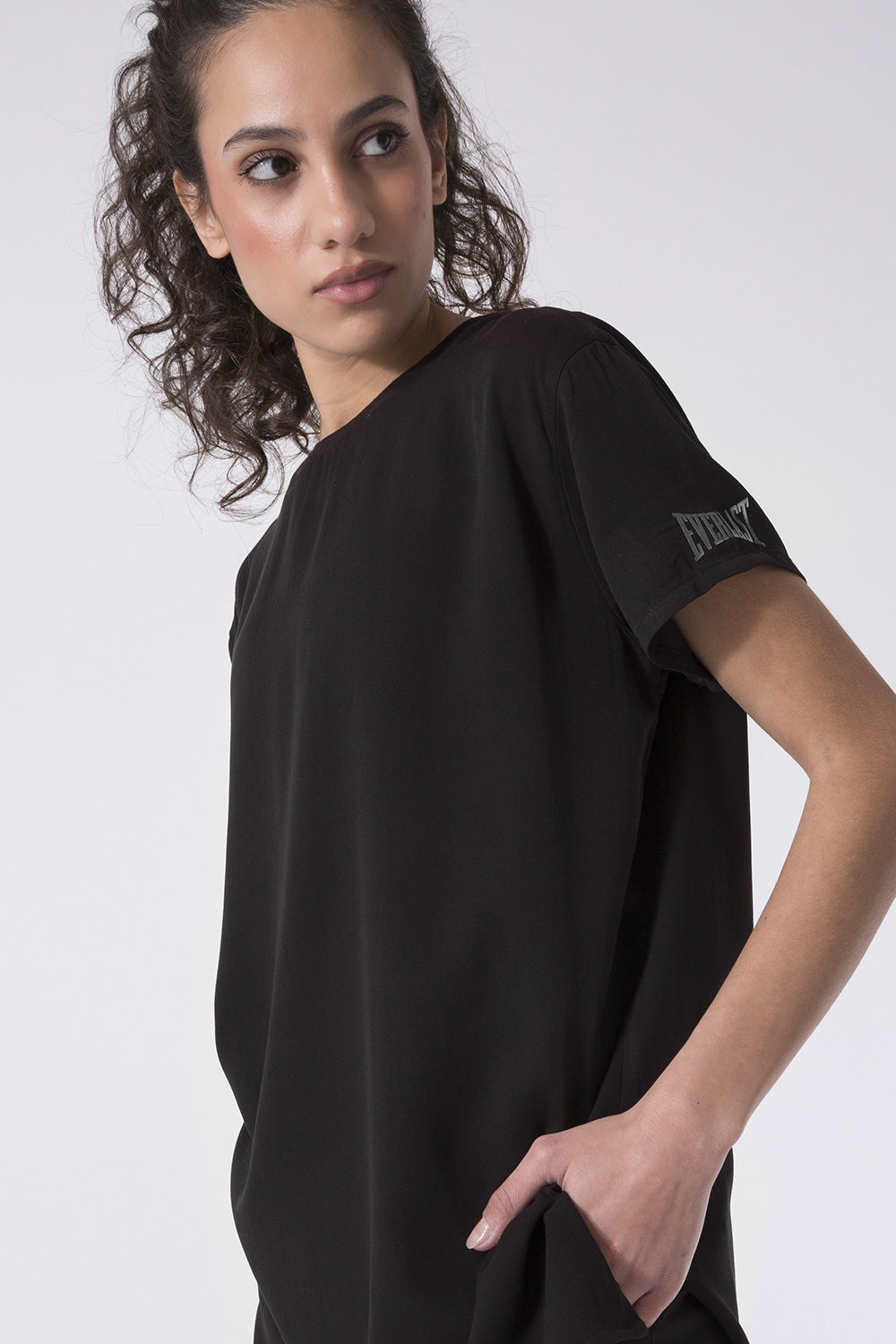 T-SHIRT SPORTY ELEGANCE IN VISCOSA