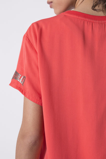 T-SHIRT SPORTY ELEGANCE IN VISCOSA