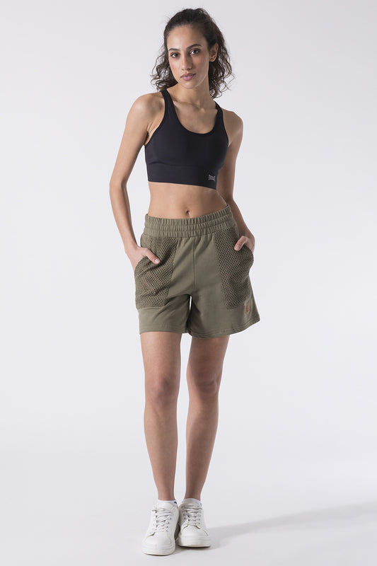 WANDERLUST NON-BRUSHED FLEECE SHORTS
