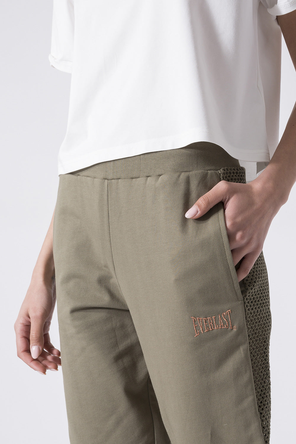 WANDERLUST PANTS WITH MESH CROCHET INSERTS