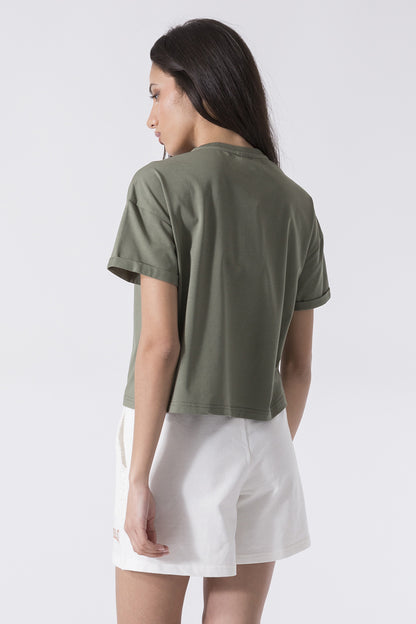 T-SHIRT WANDERLUST IN JERSEY STRETCH