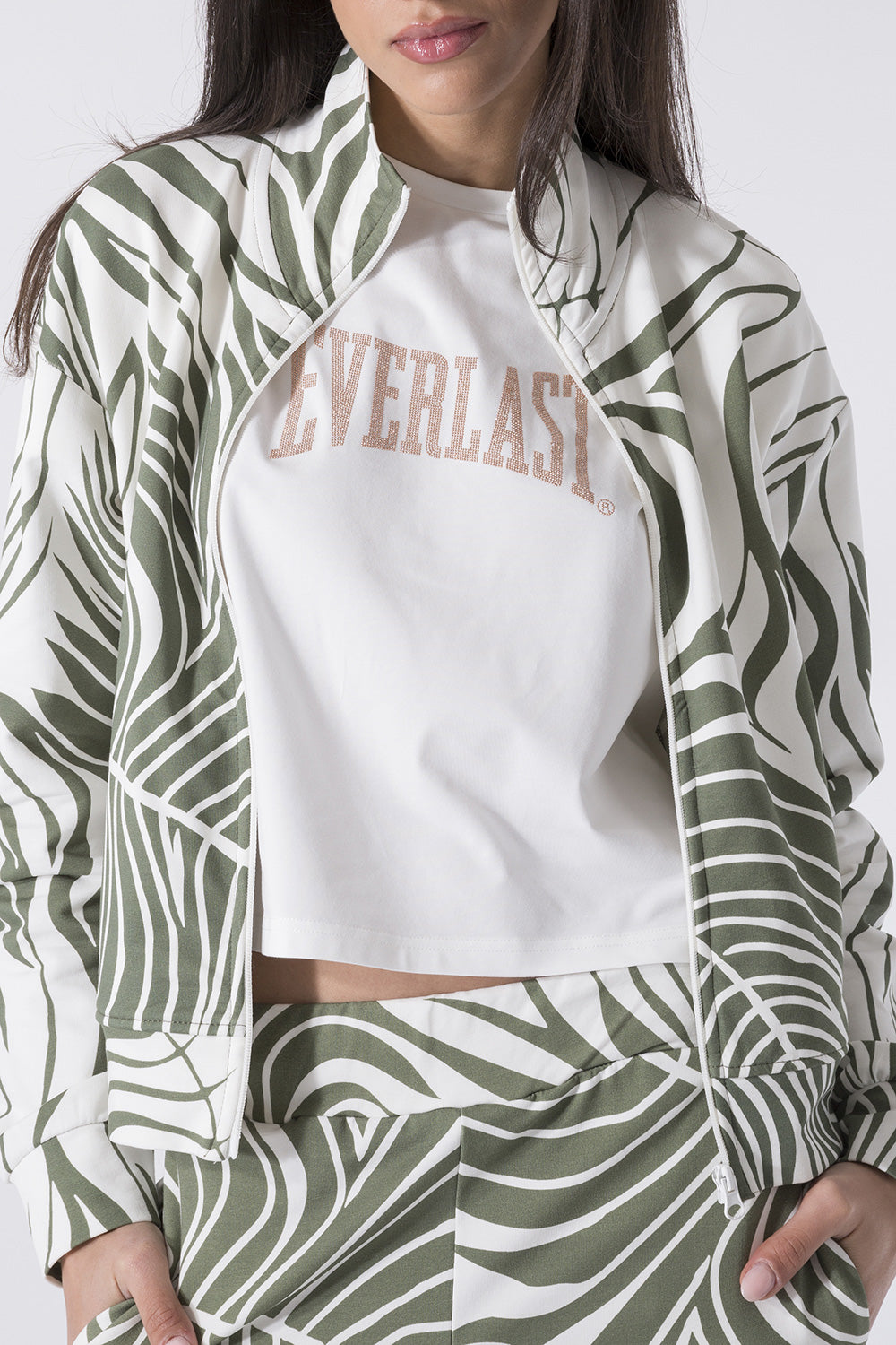 FULL-ZIP JACKET WITH ALL-OVER PRINT