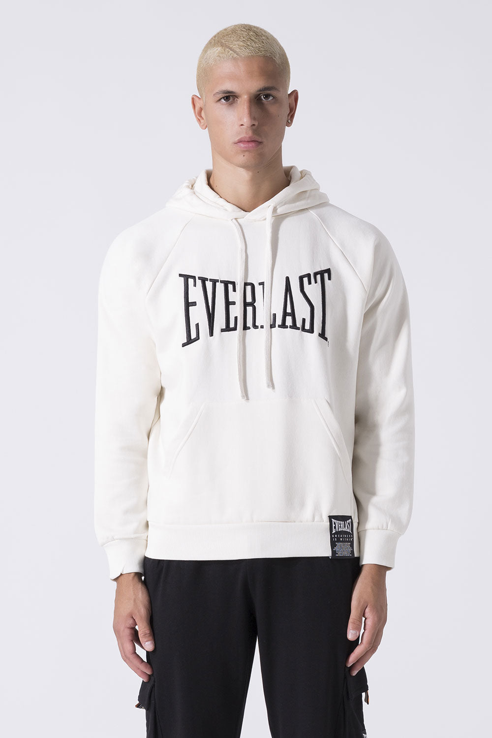 NEUTRALS HOODIE WITH LOGO