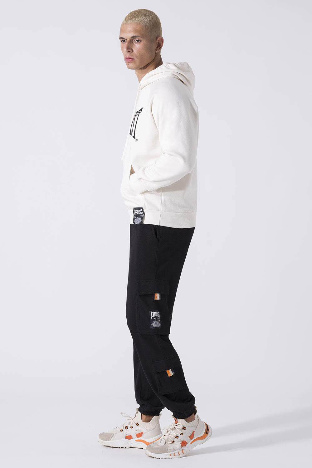 NEUTRALS HOODIE WITH LOGO