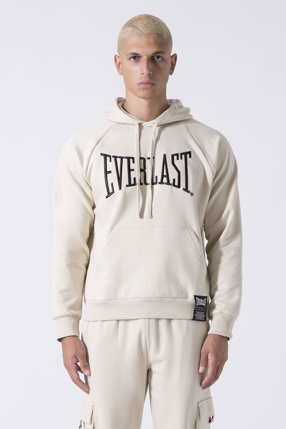 NEUTRALS HOODIE WITH LOGO