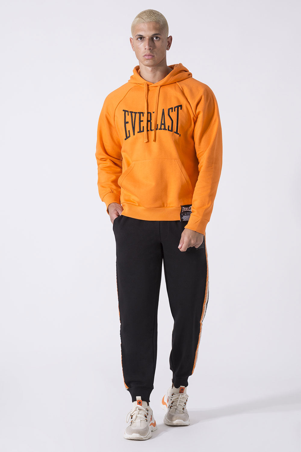 NEUTRALS HOODIE WITH LOGO