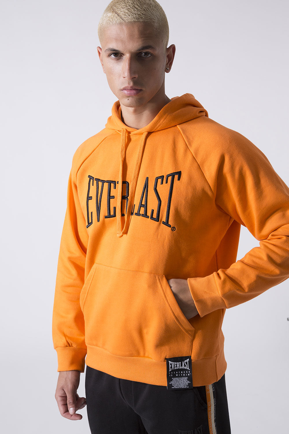 NEUTRALS HOODIE WITH LOGO