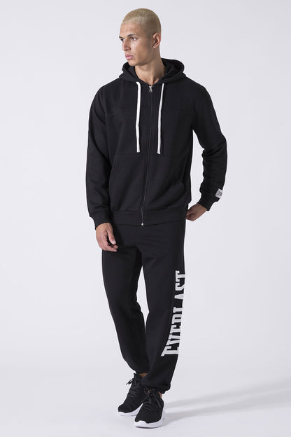 EXCLUSIVE FULL-ZIP HOODIE WITH LOGO ON HOOD