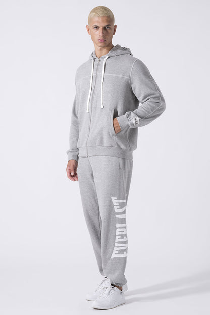 EXCLUSIVE FULL-ZIP HOODIE WITH LOGO ON HOOD