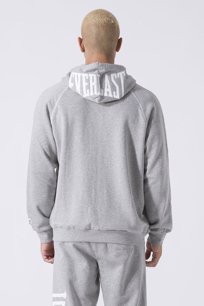 EXCLUSIVE FULL-ZIP HOODIE WITH LOGO ON HOOD