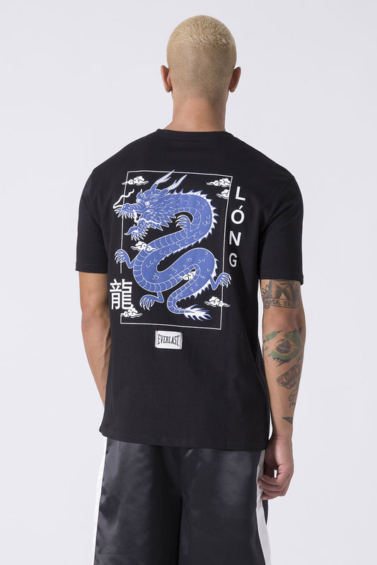 EXCLUSIVE T-SHIRT CON GRAFICA DRAGO